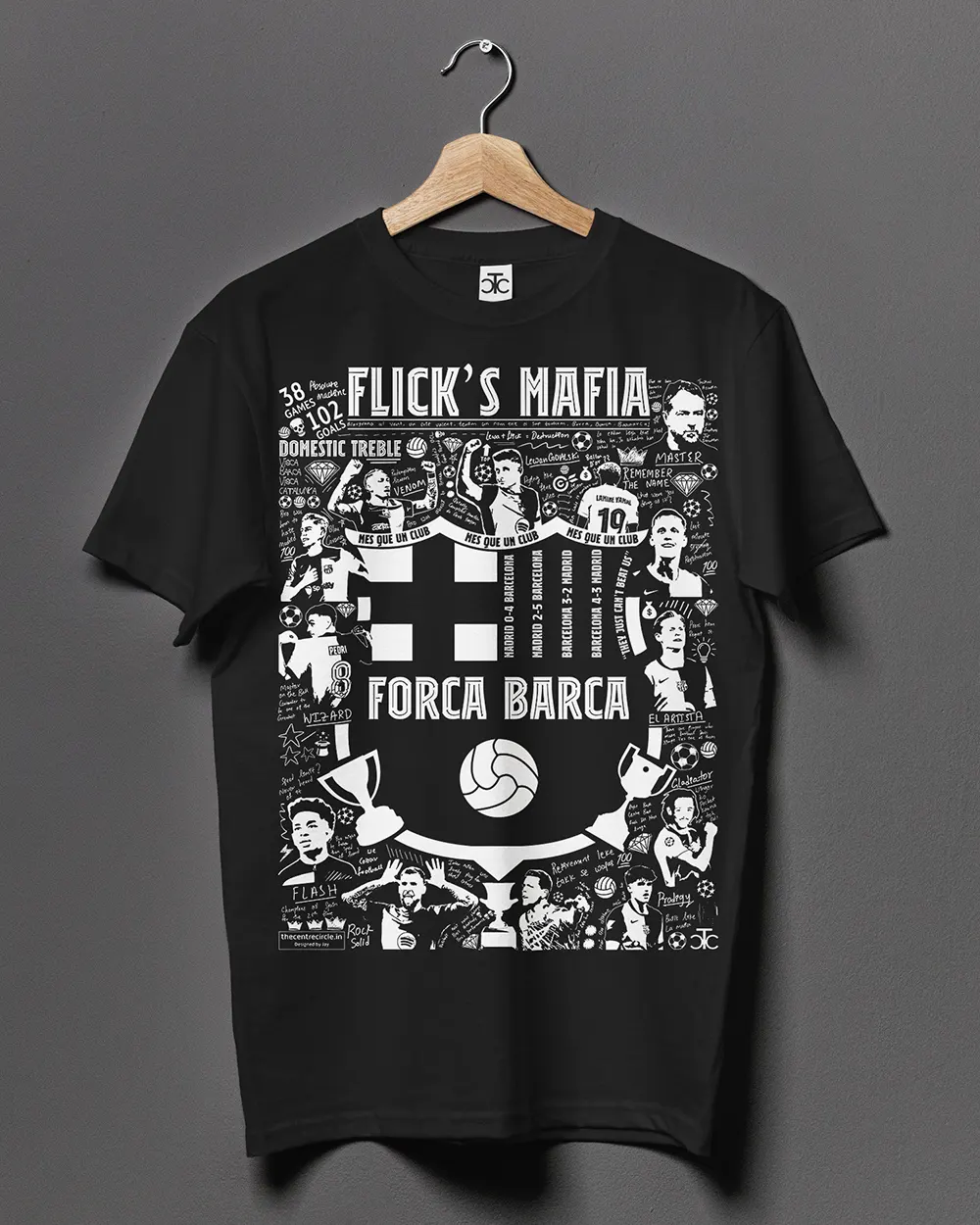Barca 24/25 Flick's Mafia T-shirt