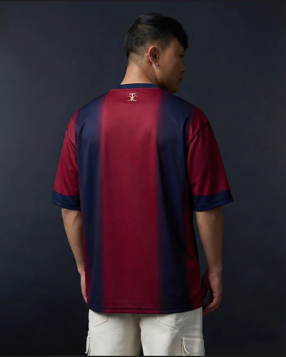 Barca Fade Oversized Jersey - Image 3