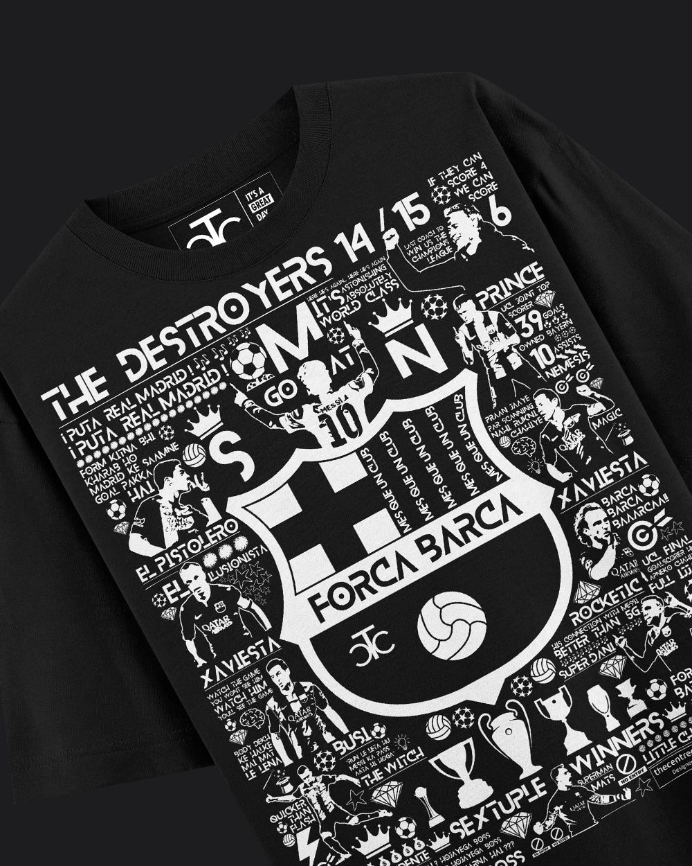 Destroyers 14/15 Barca Oversized - Image 3
