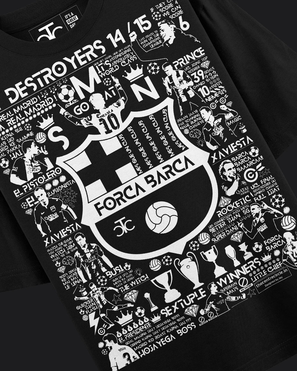 Destroyers 14/15 Barca Oversized - Image 4