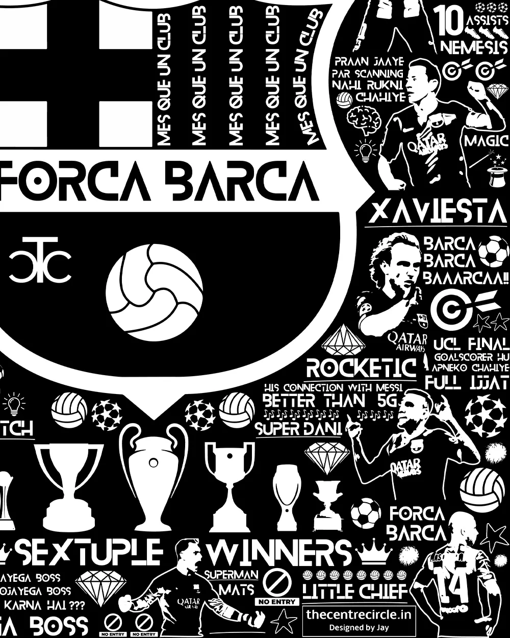 Destroyers 14/15  Barca Hoodie - Image 6
