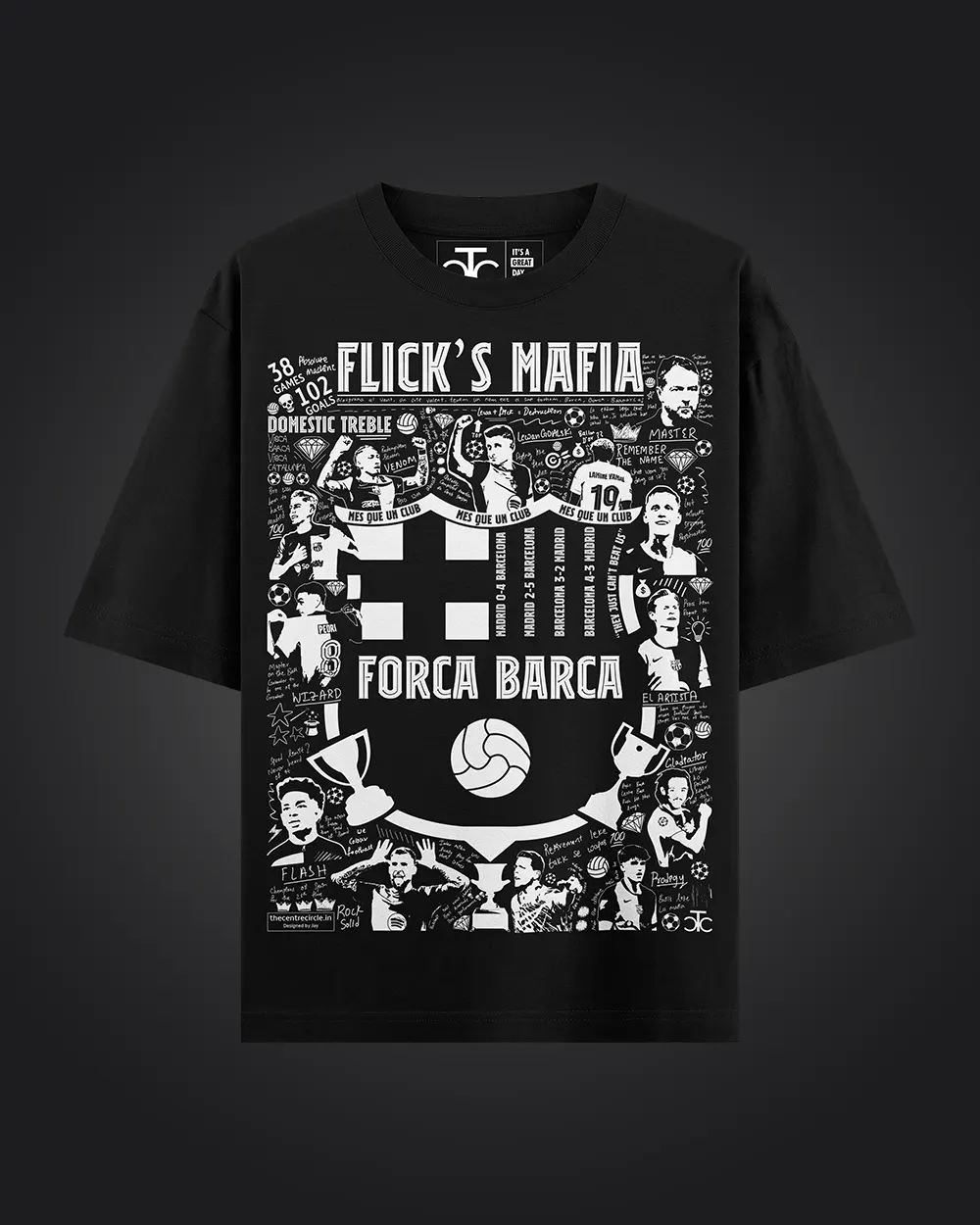 Flick's Mafia 24/25 Barca Oversized