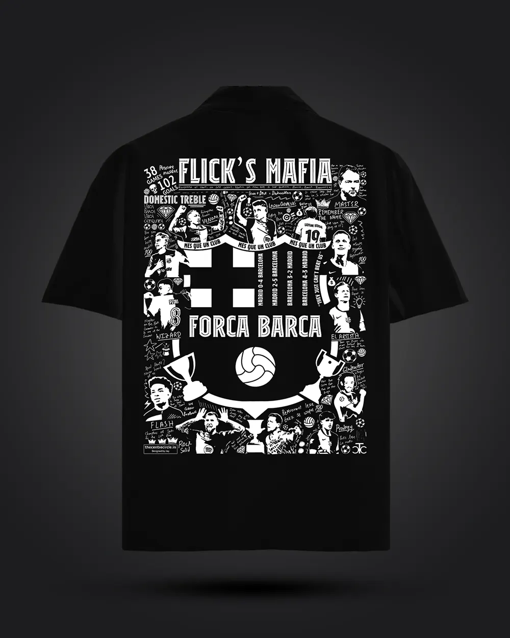 Flick's Mafia 24/25 Barca Oversized Shirt