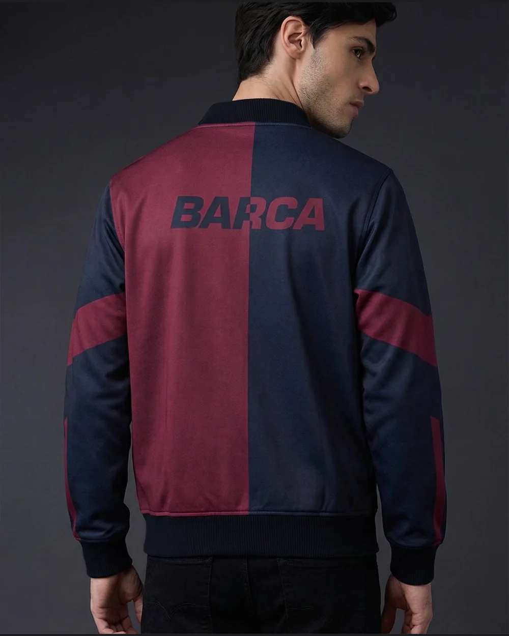 Forca Barca Bomber Jacket - Image 3