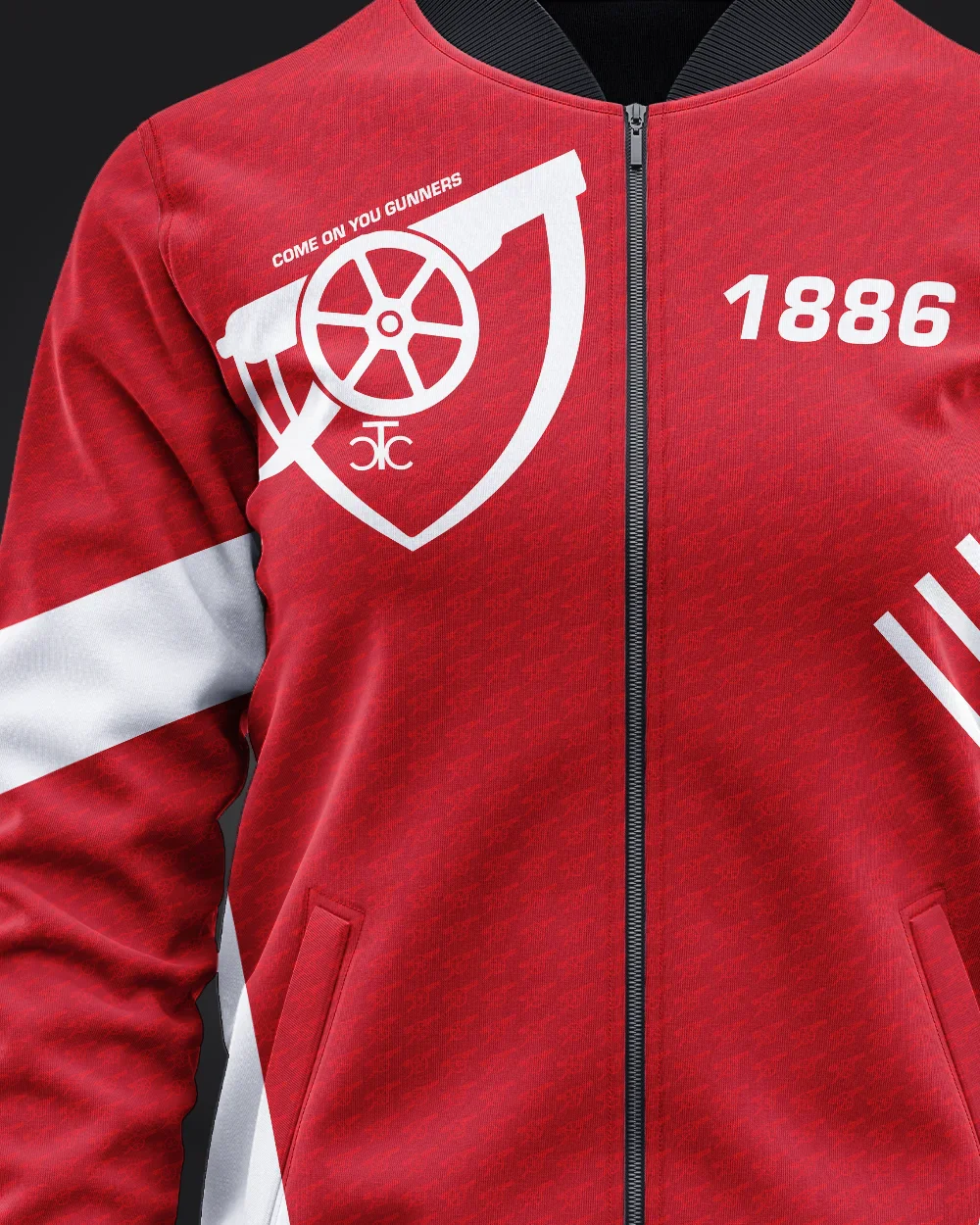 Gunners Bomber Jacket - Image 3