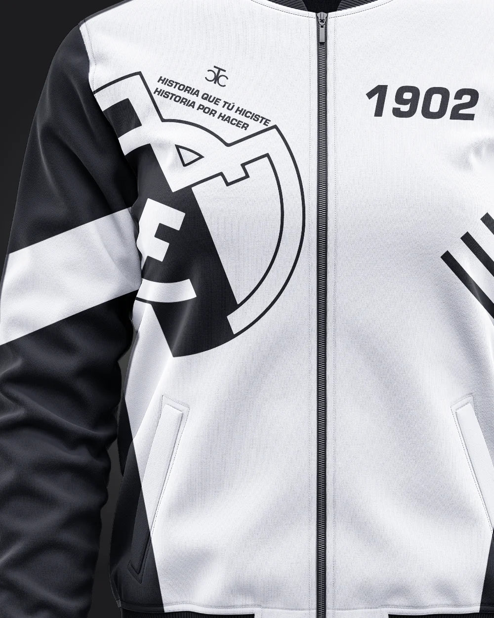 Hala Madrid Bomber Jacket - Image 3