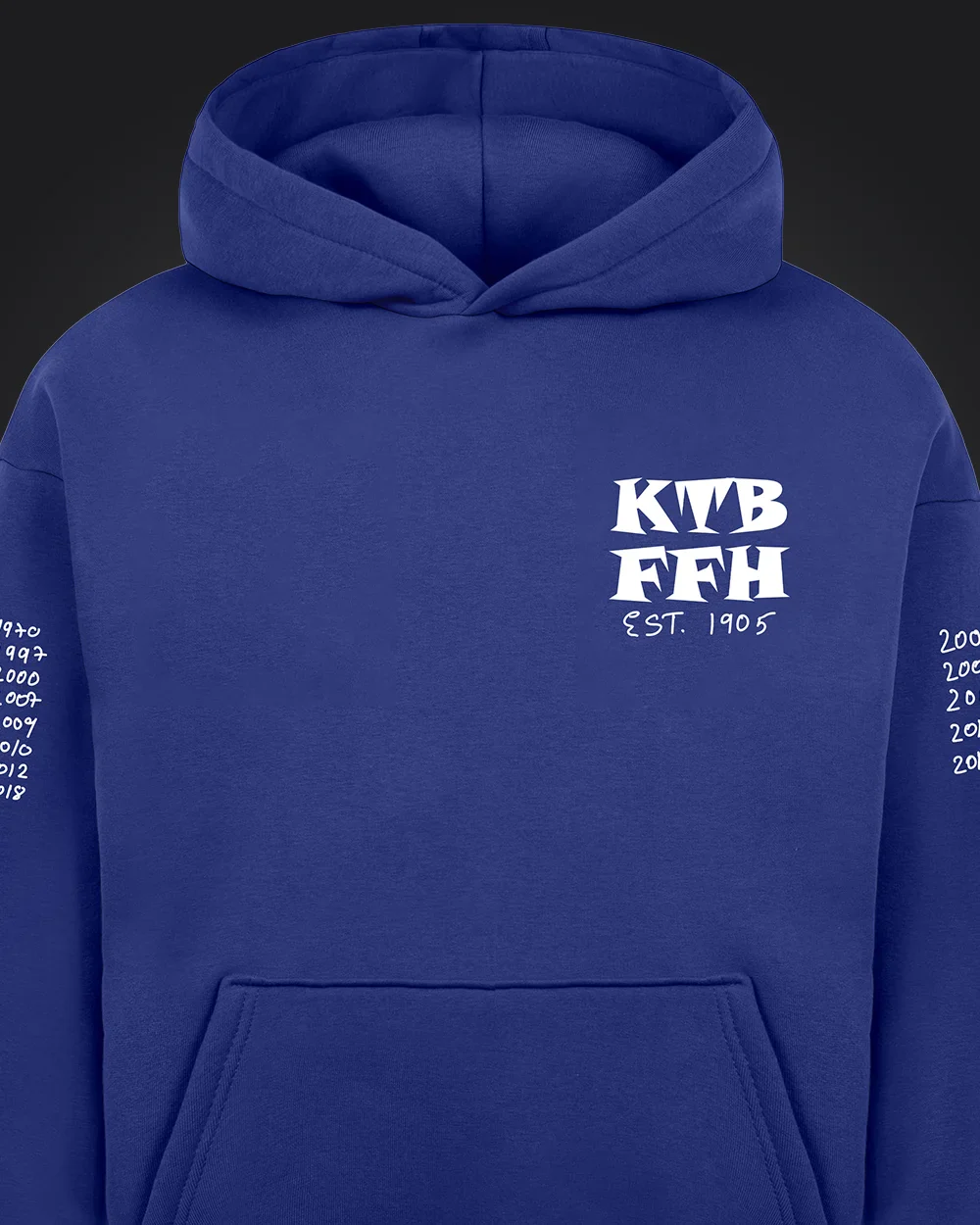 KTBFFH Hoodie Royal Blue - Image 4