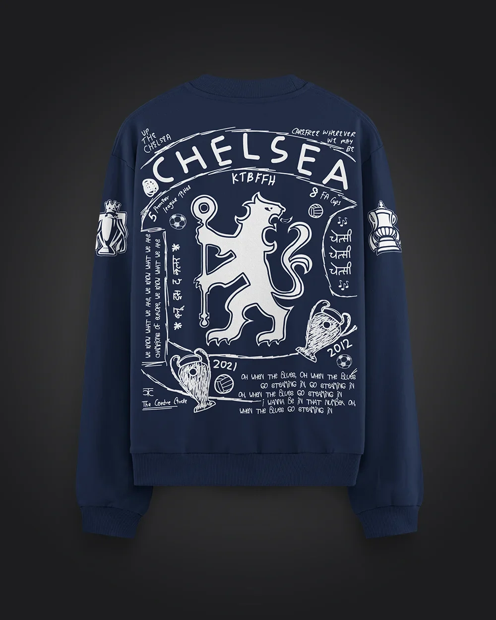KTBFFH Sweatshirt Navy Blue