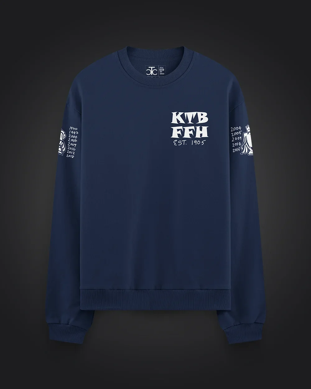 KTBFFH Sweatshirt Navy Blue - Image 2