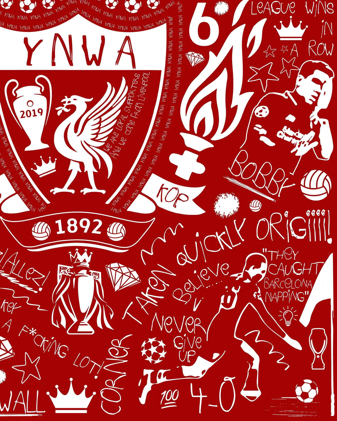 Legacy Liverpool Red Flag - Image 3