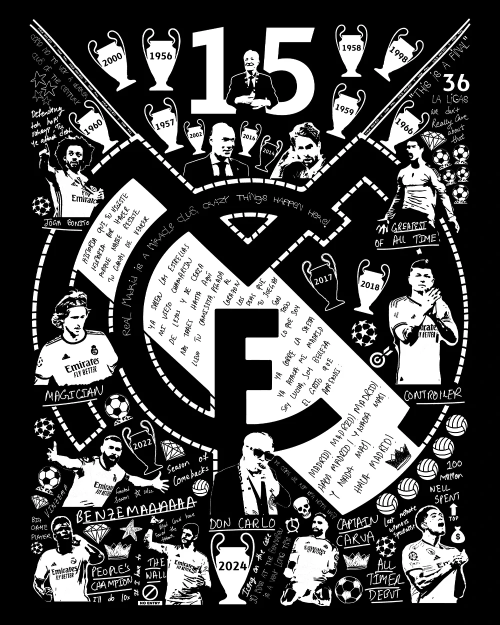 Legacy Madrid 2.0 T-shirt - Image 7