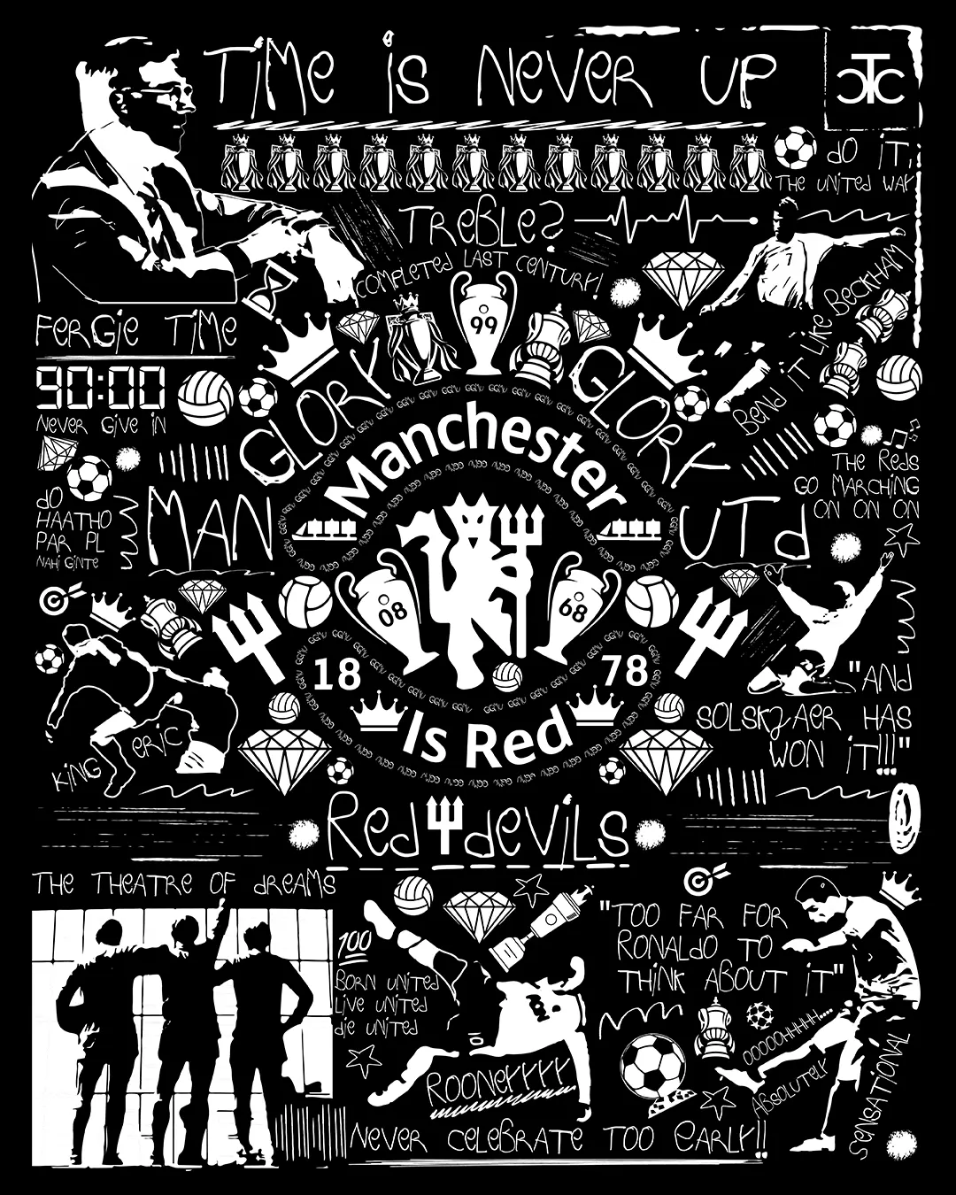 Legacy Man Utd T-shirt - Image 7