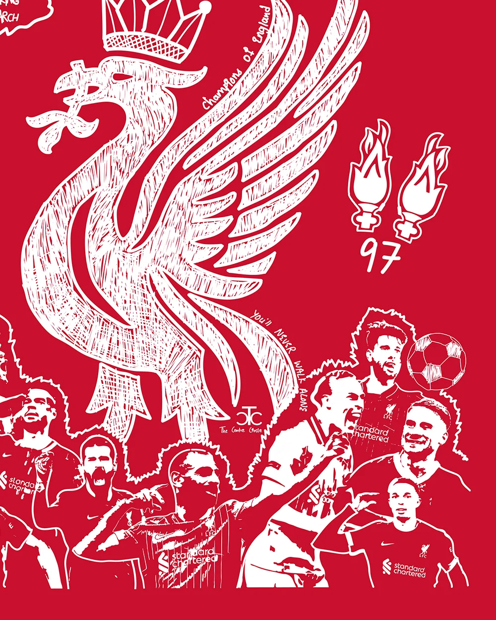 Liverpool Champions Varsity Jacket - Image 3