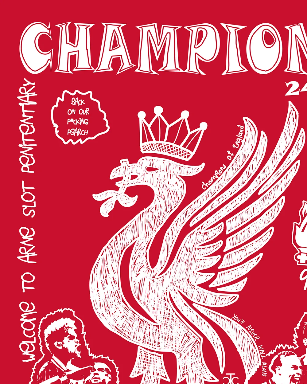 Liverpool Champions Varsity Jacket - Image 4
