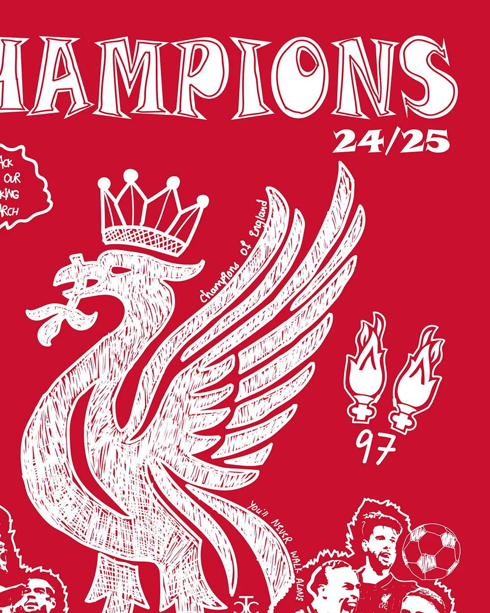 Liverpool Champions Varsity Jacket - Image 6