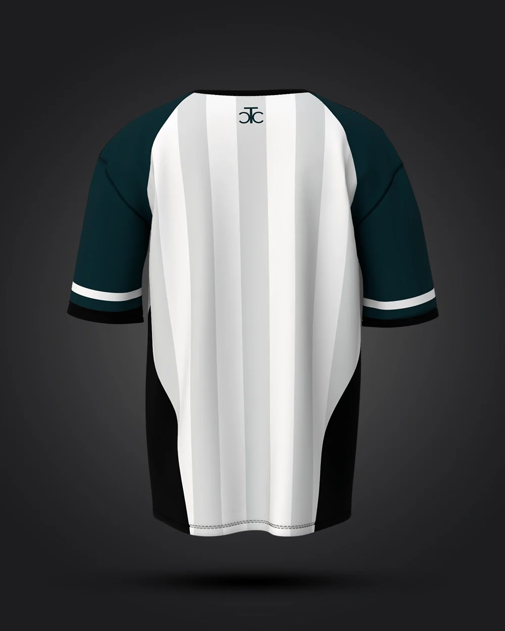 Liverpool Green Black Oversized Jersey - Image 5