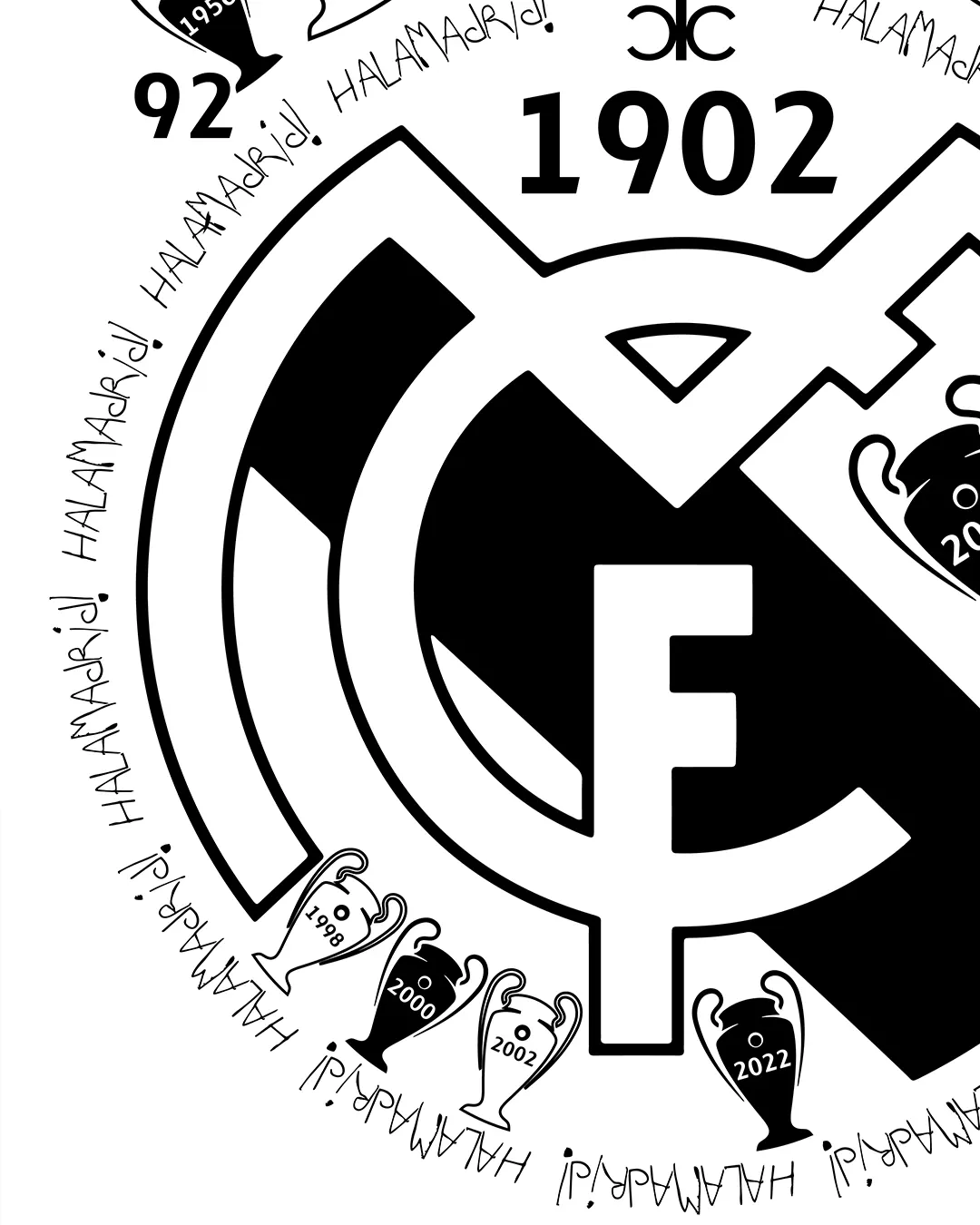 Madrid Hoodie White - Image 3