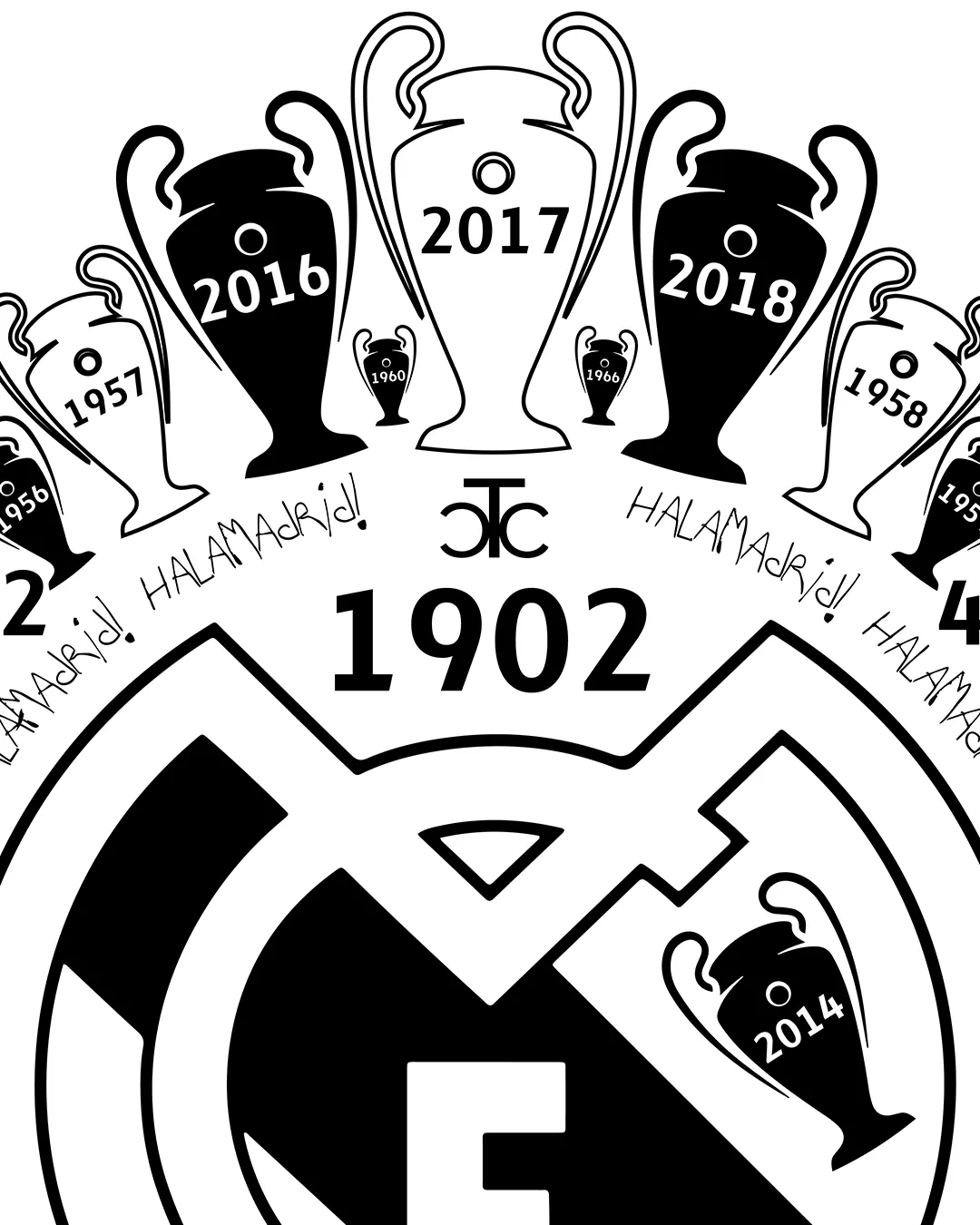 Madrid T-shirt white - Image 4