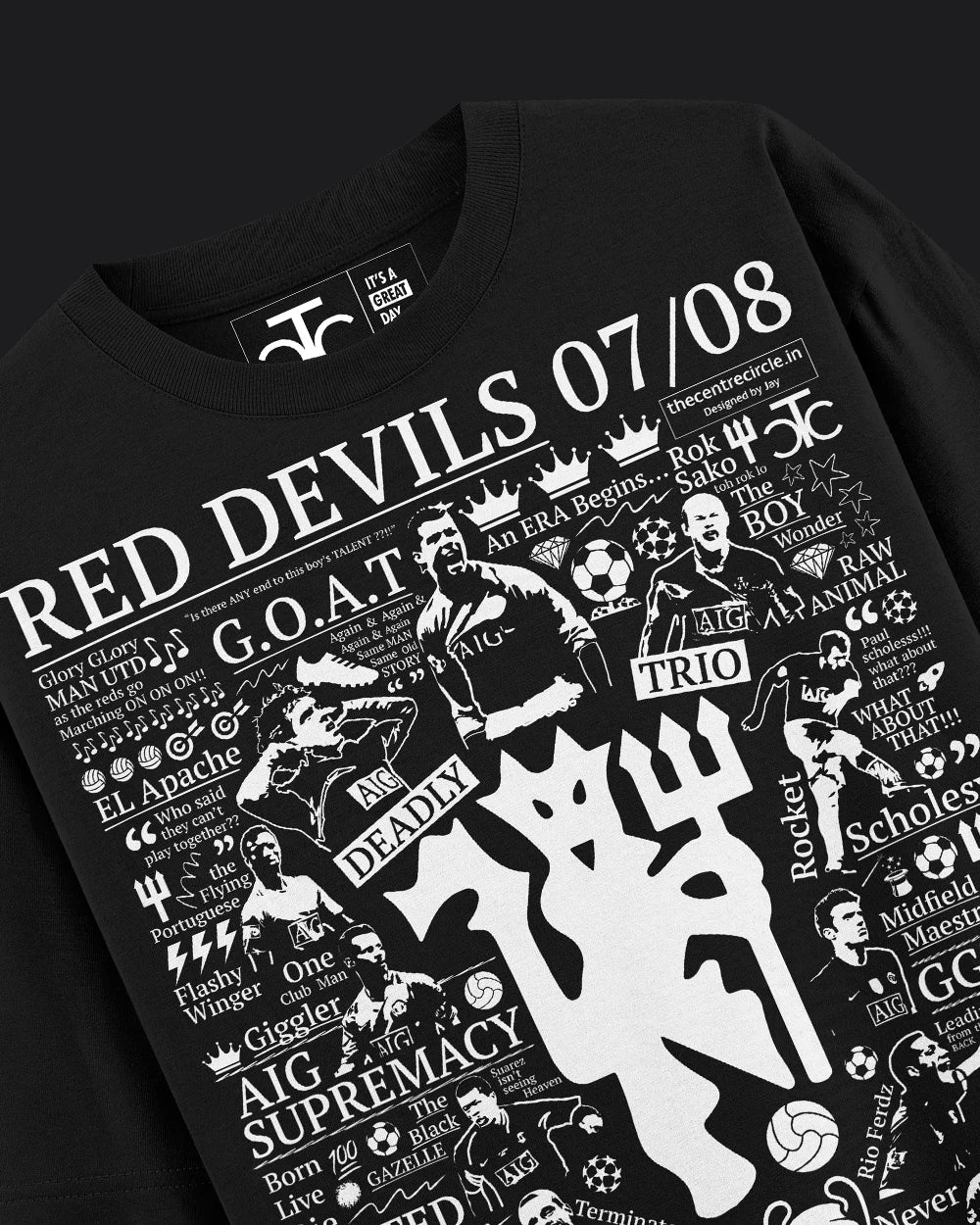 Red Devils 07/08 Oversized - Image 3