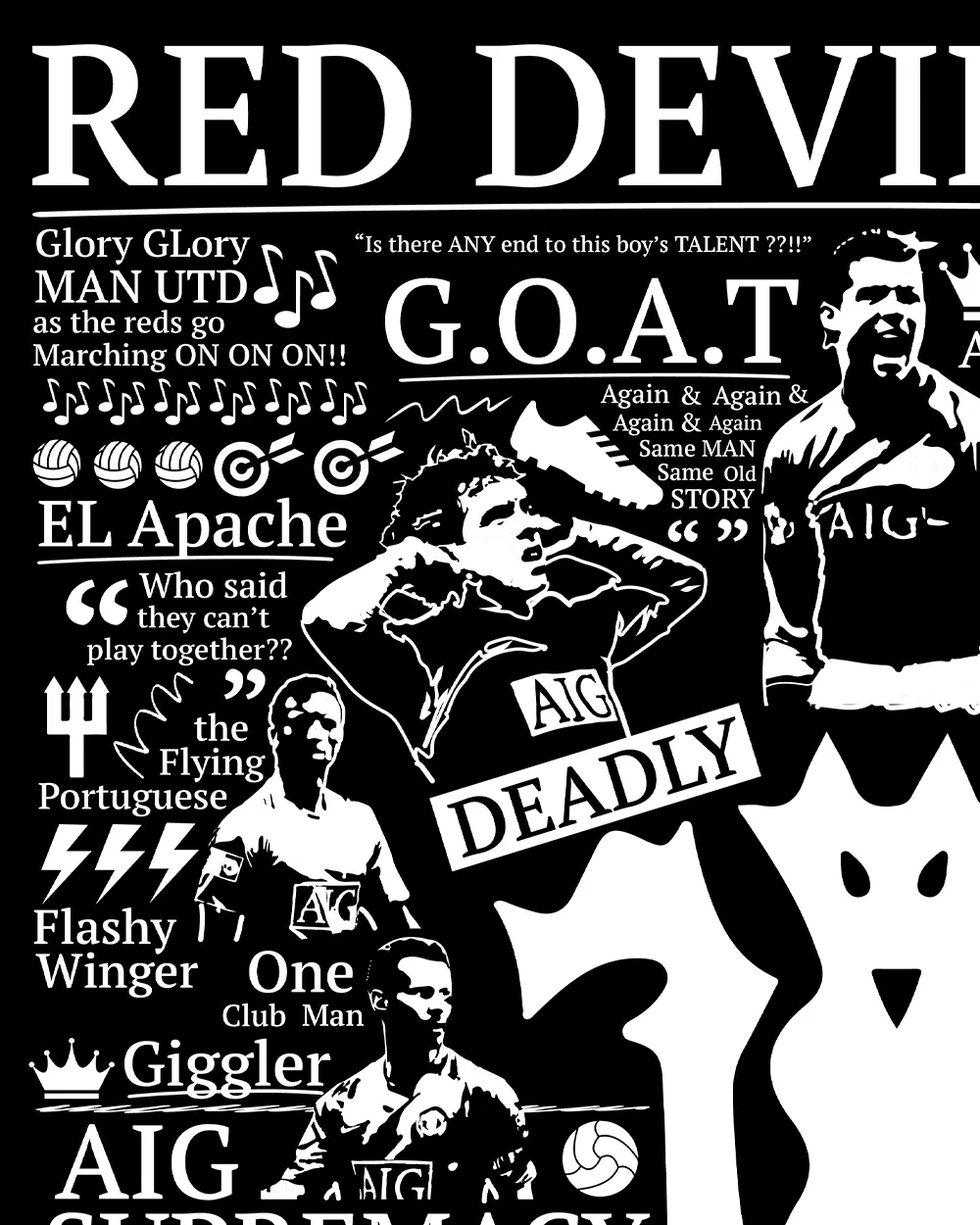 Red Devils 07/08 Hoodie - Image 6