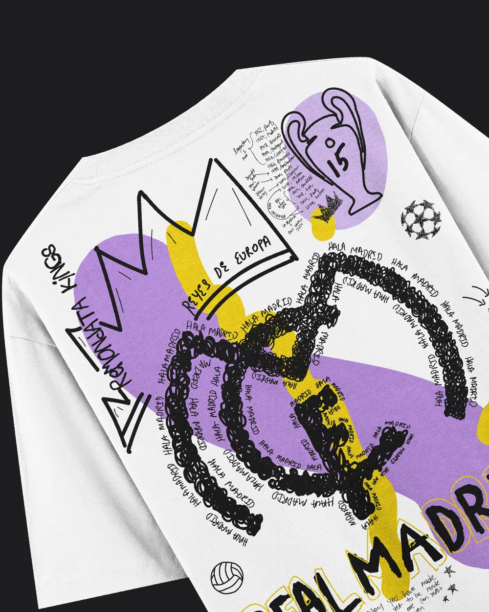 Reyes De Europa Oversized T-shirt - Image 3