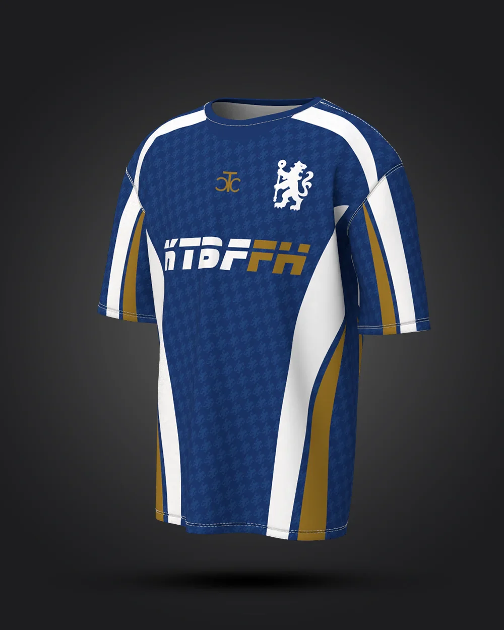 Royal Blues Chelsea Oversized Jersey - Image 3
