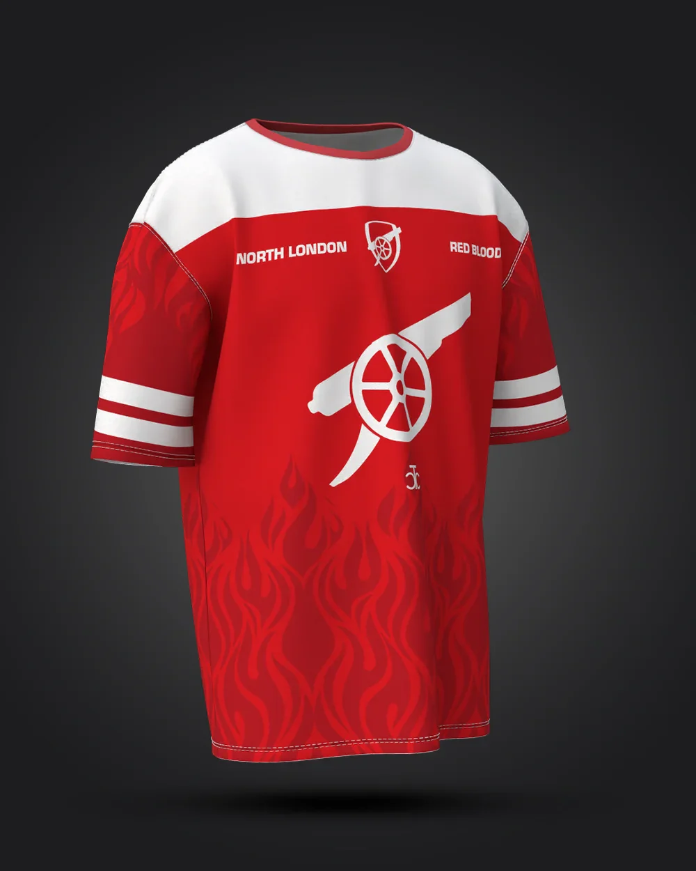 Invincibles Arsenal Oversized Jersey - Image 3