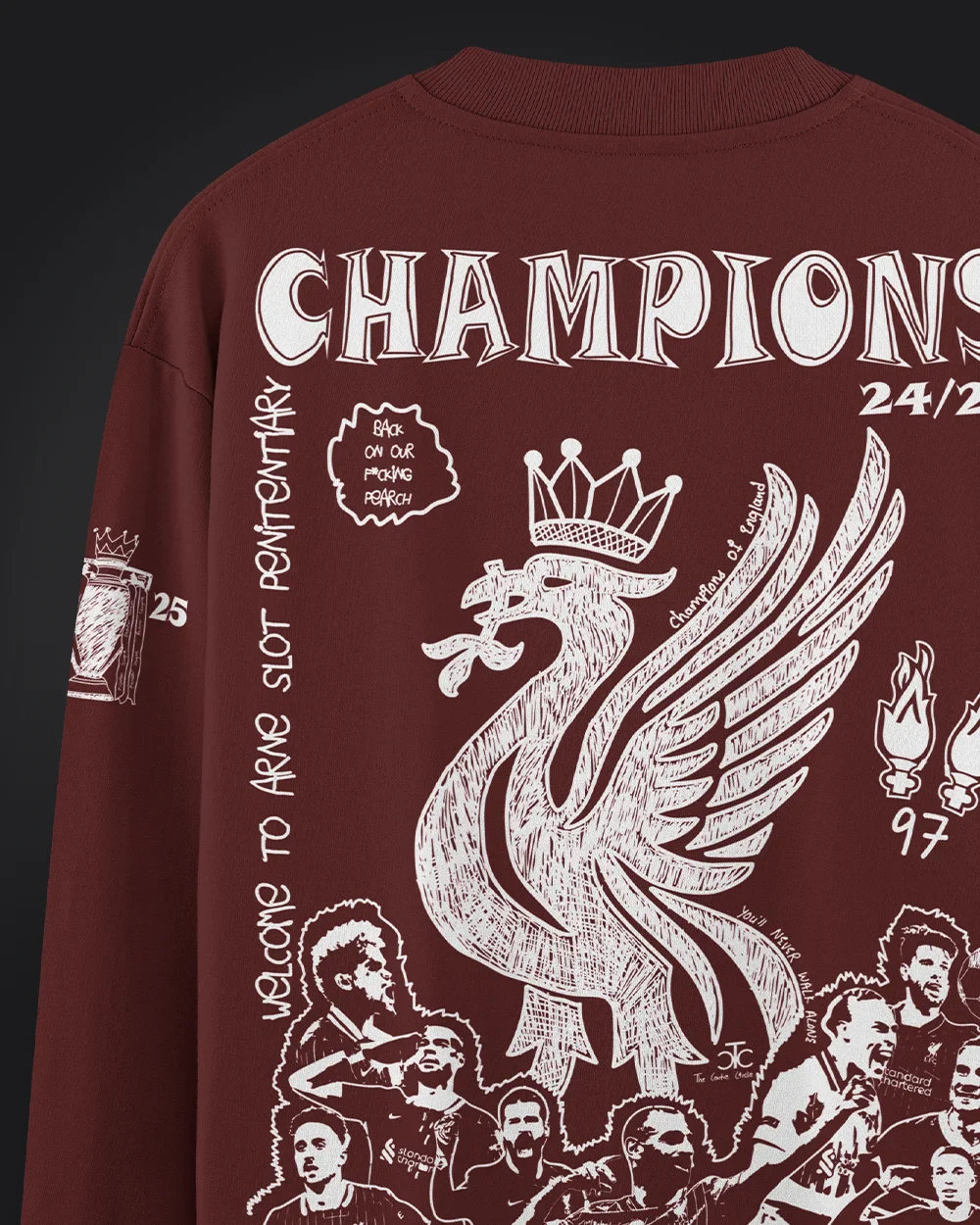 YNWA champions Sweatshirt - Image 4