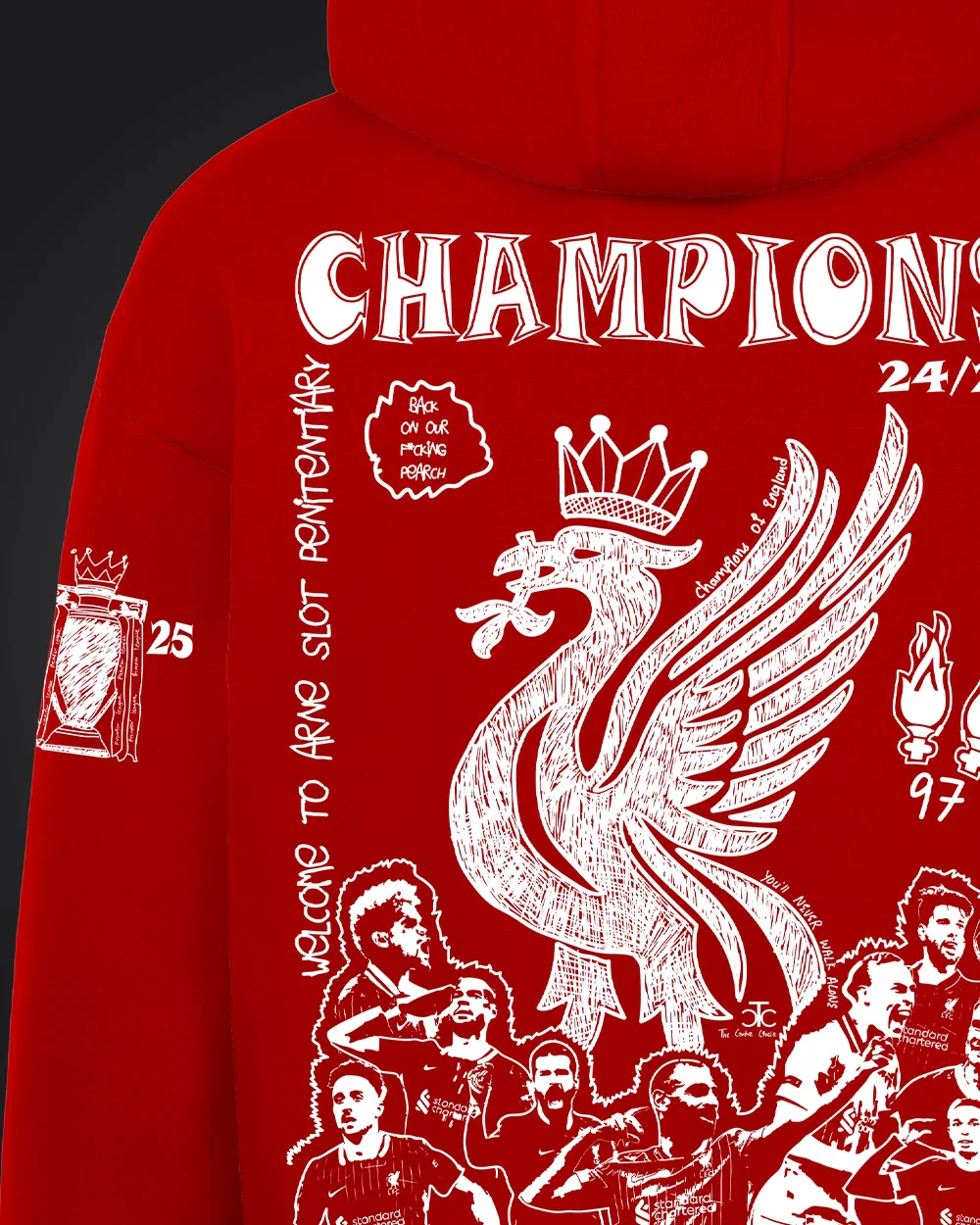 YNWA Champions Hoodie - Image 4